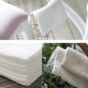 오가닉 무형광 면기저귀 엠보 순면 대나무 5장 천기저귀