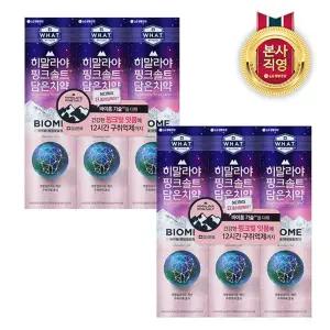 [엘지생활건강]히말라야핑크솔트 바이옴 치약 100g x 6개