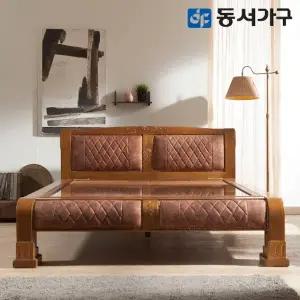 [동서가구]M 리더스 엔틱 고급 원목 명품 홍맥반석 퀸 Q 돌침대 DF635860