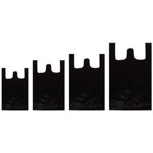 [이지커머스]검정 비닐봉투 대형 100매 검은 비닐봉지 검정비닐봉지 검은비닐봉지 비닐봉투소형 비닐봉투대