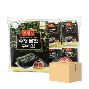 수정 불판 구이김 도시락 식탁김 [(4gx16봉)x8팩]