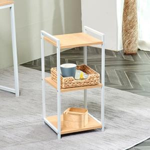 3단선반장 미니 사이드 인테리어 선반 다용도 폭좁은 수납 스탠드