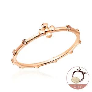 [비앤비골드] (3월베스트) 세례명무료각인 14K 화이트큐빅 십자가 묵주반지 SHR38376