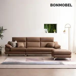 본모벨 모네 이태리 마스타로또 천연면피 가죽소파