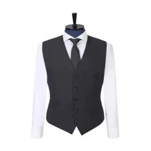 싱글 5버튼 울 수트 베스트 그레이 PHVAH3002)