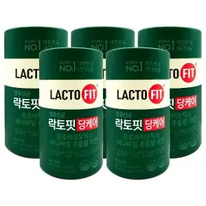 종근당건강 락토핏 당케어 2g x 60포 x 5통 /Hb