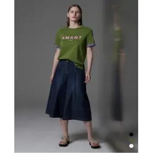 [올리비아로렌]올리비아로렌 배색 턴업 레터링프린트 VVBAS5M3371