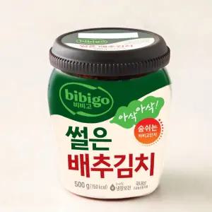 비비고 썰은 배추김치 용기 500g 1개