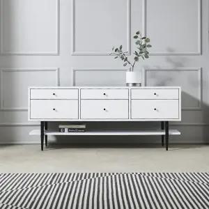 [우아미가구]무엘 선반 1500 높은 거실장