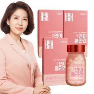 노르웨이산 천연 연어콜라겐 3개(180정) 6개월분 / 엘라스틴 히알루론산 밀크세라마이드 비오틴 함유