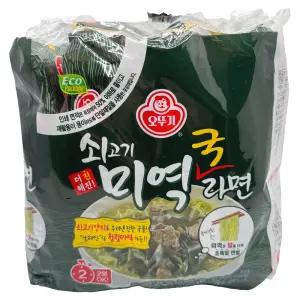 오뚜기 쇠고기 미역국라면 115g 4개입 8팩 멀티팩