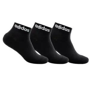 아디다스 발목짧은 검정 스포츠양말 학생양말3족 착용감이좋은 캐주얼스타일 일상룩 선물 패션삭스 테니스