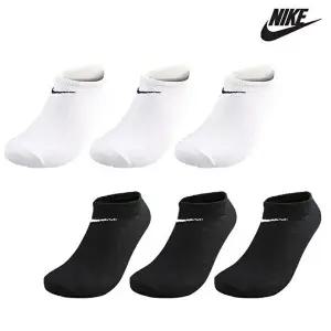 [나이키]나이키 라이트웨이트 노쇼 여성 남자 덧신 양말 페이크삭스 3팩세트 2종택일