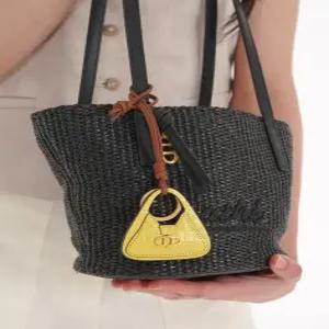 [아떼 바네사브루노 액세사리] AAHO5E715Y2옐로우 마롱 호보백 백참 키링