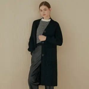 [막스스튜디오] 케이블 롱가디건 4종택1