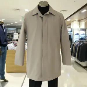 [대구백화점] [런던포그]남성 히든버튼 라이너 탈착 트렌치코트(LNRMA801)