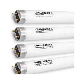 금호전기 번개표 직관 형광등 FL 32W 삼파장 FHF 주광색 형광램프 4개입(1세트) 주광색 4개