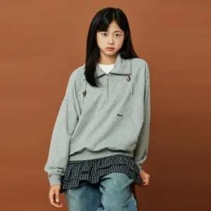 소이 세이브존07 크롭반오픈카라맨투맨티셔츠  25F5458