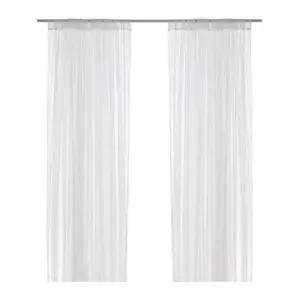 이케아 LILL 망사커튼 한쌍 280x250cm
