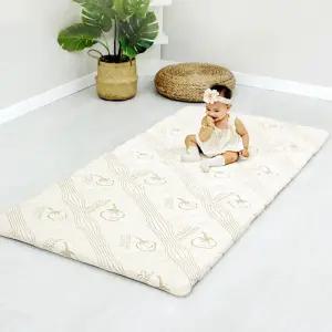 슬릭스 약쑥 천연 솜 토퍼 매트리스 싱글 요토퍼 바닥용 이불요 바닥매트 아기매트