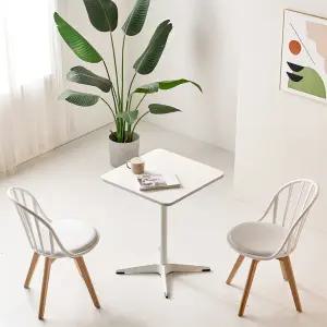 [우아미가구]디채디 HPM 양면 사각 테이블 2인 식탁 600 (의자 미포함)