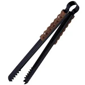 [꾸버스] 캠핑 숯 집게 장작 바베큐 화로 BBQ 블랙 티타늄 캠핑용품 샤크 그리퍼 42cm