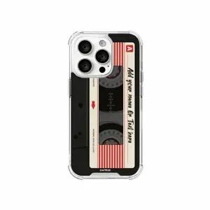 엠픽 레트로 카세트 테이프 맥세이프 젤하드 폰케이스