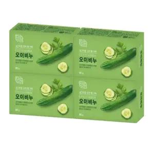 무궁화 자연미인 오이비누 90g x 10개 클렌징 미용비누