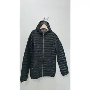 [행복한백화점][마코]전판3CM퀼팅노출지퍼다운배색후드점퍼MNW4DJ01