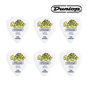 웨지 피크 옐로우 세트(6) 0.73mm 악기소품 기타소품/세트/기타/대량/핑거/구멍/강도/조절/강한/고강도/고