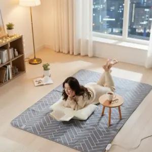 한일 전기요 침대 캠핑 전기 장판 매트 온열매트 중형