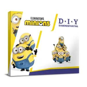 DIY 보석십자수 미니언즈 S603 40x50cm 캔버스형
