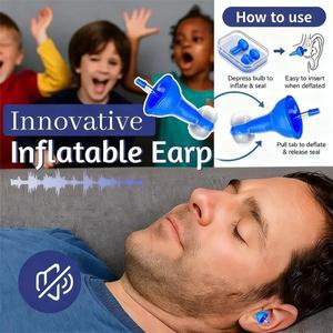 APC 재사용 가능한 팽창식 귀마개 소음 감소 귀마개 수면 수영 여행 방수 실리콘 소음 차단 귀마개