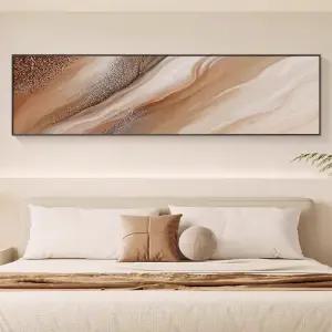 침실 벽화 그림 북유럽 가로 추상화 긴 미술 액자 풍경화 대형 벽걸이 배경 캐릭터