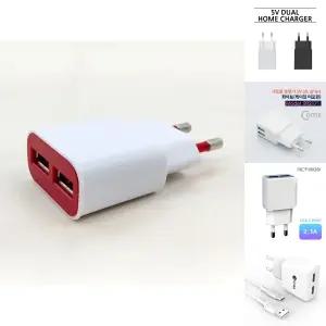 국산 USB 듀얼 2구 3.1A 5V 초고속충전기/핸드폰/어뎁터/멀티/어댑터/스마트폰/충전/휴대용/휴대폰