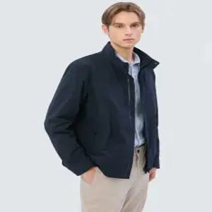 [25SS] WHJU5B302N3 스테디셀러 네이비 로고자수 점퍼