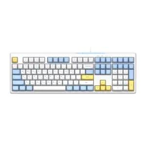 :앱코 MK108 저소음 멤브레인 키보드 (베이비 블루)