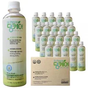 닥터피스당케어 바나바잎추출물 여주 돼지감자 비타민 B1 B6 B12 차 음료, 20개, 500ml 간식 발렌타인데이