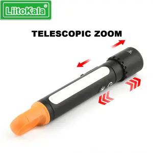 LiitoKala LF-X725 휴대용 손전등 밝은 조명 및 내장 21700 3500mAh 배터리
