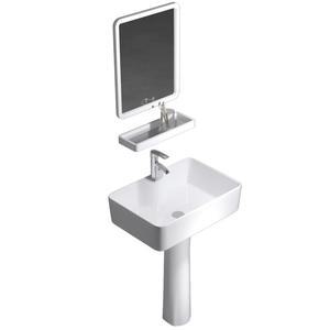 바인도기 미니 화이트 세면대 소형 욕실 긴다리 간이 도기 세면기 블랙 일체형