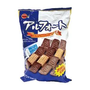 BOURBON 알포트 초콜릿 비스킷 745G 빈츠 초코과자