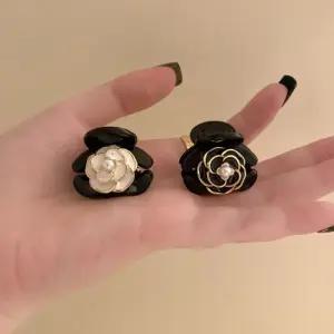 까멜리아 미니 집게핀 헤어핀 머리핀 2개 세트