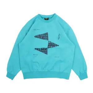 [롯데백화점]블루테일 아쿠아블루 가먼트 다잉 맨투맨AYA1TS01AB