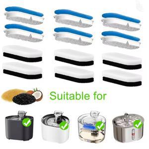 하나식 고양이 강아지 정수기 교체용 필터 활성탄 디스펜서 FT666 엘리먼트 액세서리