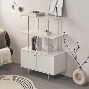 네오 모르딕 모듈 4단 수납 선반장 800 NES1778