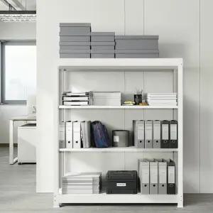 올메탈 철판수납장 MAX200 고하중 창고선반 4단 1500x600x1500