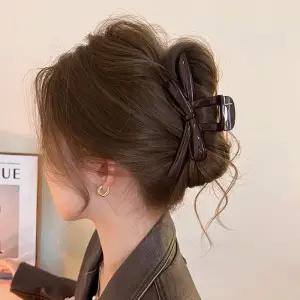 미로아 리본 스트랩 샤크 헤어핀 머리핀 집게핀