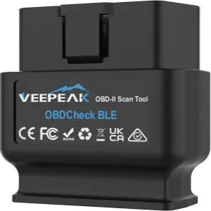 iOS 및 Android용 Veepeak OBDC체크 BLE 블루투스 OBD II 스캐너 차량 무선 체크 엔진 라이트 코드 리더