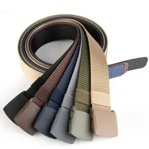 플라스틱 버클 다용도 멀티 벨트 1개 120cm 밀리터리 작업용 등산 낚시 인쇄가능 5컬러