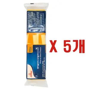 앵커 슬라이스 온 슬라이스 치즈 SOS 960g 80매 X 5개